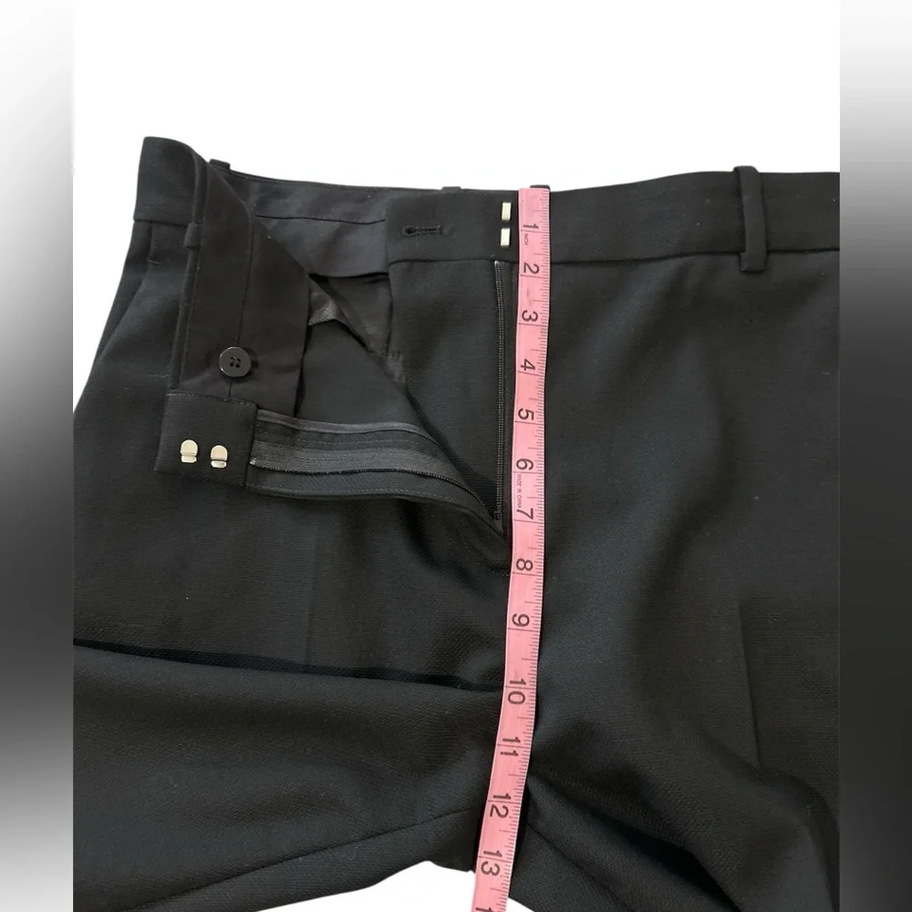 Reiss Hartley Wide Leg Classic Black Women's Dress Pants Size 6 Elegant Wool - Picture 5 of 8